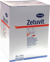 ZETUVIT Saugkompressen steril 10x10 cm - 25St
