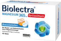 BIOLECTRA Magnesium 365 fortissimum Orange Br.Tab. - 40St - Wadenkrämpfe