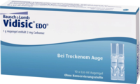 VIDISIC EDO Augengel - 10X0.6ml - Gegen trockene Augen