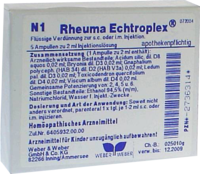 RHEUMA ECHTROPLEX Injektionslösung - 5X2ml - Weber & Weber