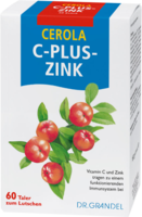 CEROLA C plus Zink Taler Grandel - 60St - Vitamine