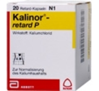 KALINOR retard P 600 mg Hartkapseln - 20St - Kalium