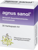 AGNUS SANOL Hartkapseln - 30St