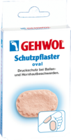 GEHWOL Schutzpflaster oval - 4St - Druck & Ballenschutz
