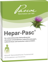 HEPAR PASC Filmtabletten - 20St - Pascoe