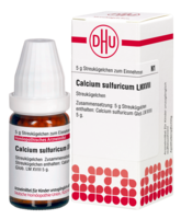CALCIUM SULFURICUM LM XVIII Globuli - 5g