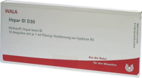 HEPAR GL D 30 Ampullen - 10X1ml