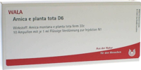 ARNICA E Planta tota D 6 Ampullen - 10X1ml
