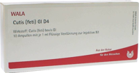 CUTIS feti GL D 4 Ampullen - 10X1ml
