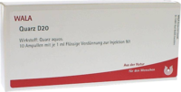 QUARZ D 20 Ampullen - 10X1ml