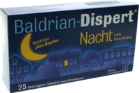 BALDRIAN DISPERT Nacht zum Einschlafen üb.Tabl. - 25St - Beruhigung & Schlafen