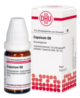 CAPSICUM D 6 Globuli - 10g - B - C