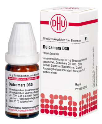 DULCAMARA D 30 Globuli 10 g