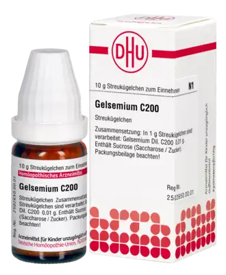 GELSEMIUM C 200 Globuli - 10 g - Versandapotheke mediherz.de