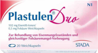 PLASTULEN Duo 102mg Eisen/0,5mg Folsäure Weichkps. - 20St - Eisen
