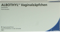 ALBOTHYL Vaginalzäpfchen 90 mg - 6St