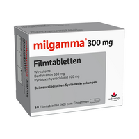 MILGAMMA 300 mg Filmtabletten - 60St - Muskelzuckung & Tremor