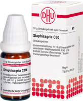 STAPHISAGRIA C 30 Globuli - 10g - R - Z