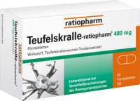 TEUFELSKRALLE RATIOPHARM Filmtabletten - 50St - Rheuma & Arthrose