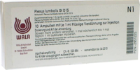 PLEXUS LUMBALIS GL D 15 Ampullen - 10X1ml