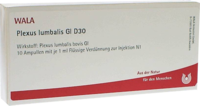 PLEXUS LUMBALIS GL D 30 Ampullen - 10X1ml