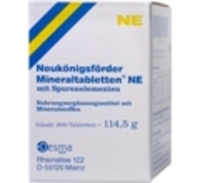 NEUKÖNIGSFÖRDER Mineraltabletten NE - 200St - Für Säurebasenhaushalt