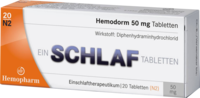 HEMODORM 50 mg Einschlaftabletten - 20St - Beruhigung & Schlafen
