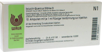 ISCUCIN quercus Stärke D Ampullen - 10X1ml