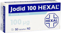 JODID 100 HEXAL Tabletten - 50St - Iod & Fluor