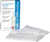 PARI NaCl Inhalationslösung Ampullen - 20X2.5ml - Inhalationsgeräte & Lösungen