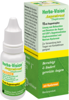 HERBA-VISION Augentrost Augentropfen - 15ml - Gegen gereizte Augen