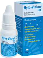 HYLO-VISION HD Augentropfen - 15ml - Gegen trockene Augen