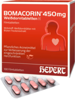 BOMACORIN 450 mg Weißdorntabl. N Filmtabletten - 100St - Hevert