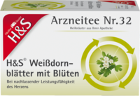 H&S Weißdornblätter mit Blüten Filterbeutel - 20St - Heilkräutertees