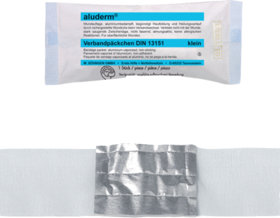 ALUDERM Verbandpäckchen klein 1 St