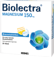BIOLECTRA Magnesium Brausetabletten - 20St - Magnesium