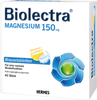 BIOLECTRA Magnesium Brausetabletten - 40St - Magnesium