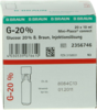 GLUCOSE 20% B.Braun Mini Plasco connect Inj.-Lsg.