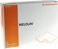 MELOLIN 10x10 cm Wundauflagen steril - 10St