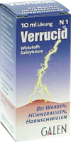 VERRUCID Lösung - 10ml - Warzen & Hühneraugen