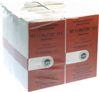 MUCOKEHL D 3 Zäpfchen - 10X10St
