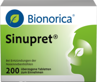 SINUPRET überzogene Tabletten - 200St - Nase frei