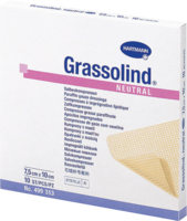 GRASSOLIND Salbenkompressen 7,5x10 cm steril - 10St