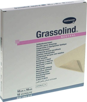 GRASSOLIND Salbenkompressen 10x10 cm steril - 10St