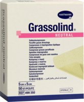 GRASSOLIND Salbenkompressen 5x5 cm steril - 50St