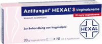 ANTIFUNGOL HEXAL 3 Vaginalcreme - 20g - Vaginalpilz-Therapeutika