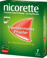 NICORETTE TX Pflaster 25 mg - 7St - Raucherentwöhnung