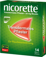 NICORETTE TX Pflaster 25 mg - 14St - Raucherentwöhnung