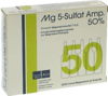 MG 5 Sulfat Amp. 50% Infusionslösungskonzentrat