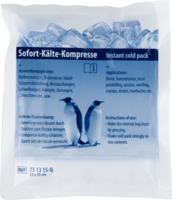 SOFORT-KÄLTE Kompresse Quick 15x20 cm - 1St